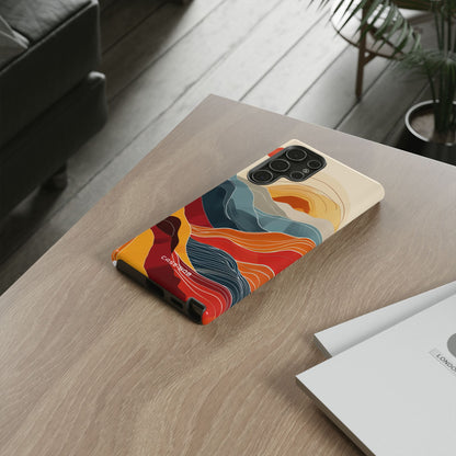 Sunlit Ridges Samsung S22 Ultra Case - Tough