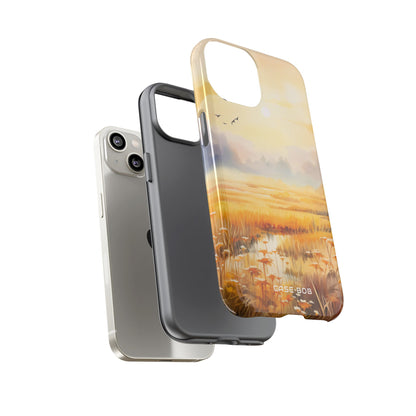 Glowing Sunrise iPhone 14 Case - Tough