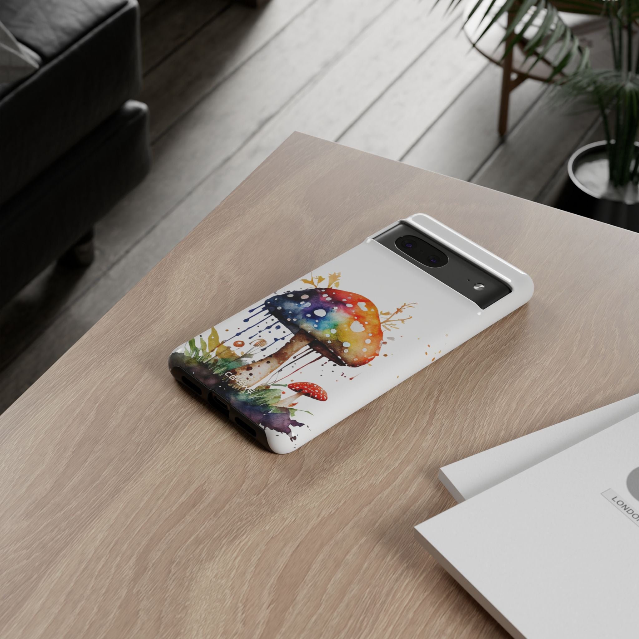Rainbow Mushroom Dream - Google Pixel Case