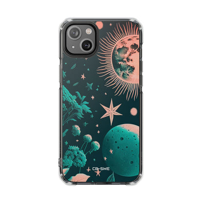 Celestial Botanical Night iPhone Case - Impact