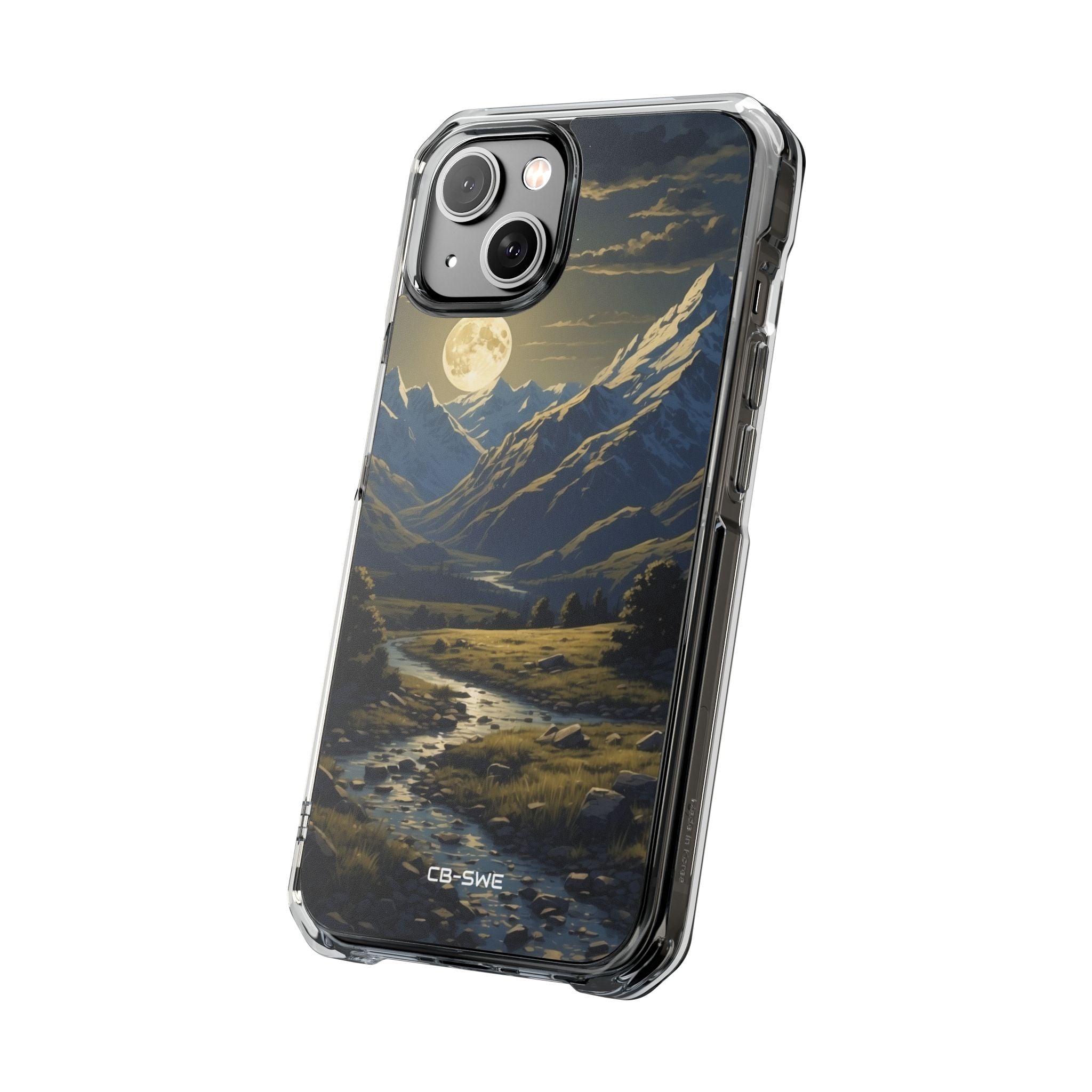 Moonlight Guides River iPhone Case - Impact
