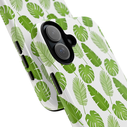 Tropical Leaf Harmony - iPhone Case