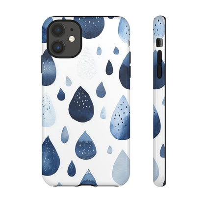 Droplets Flow Softly - iPhone Case