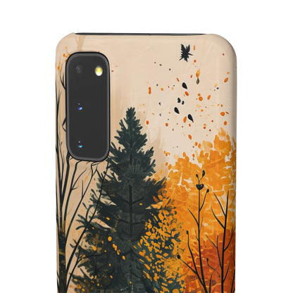 Autumnal Whispers | Slim Phone Case for Samsung