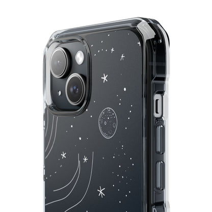 Cosmic Doodle Adventure - Phone Case for iPhone