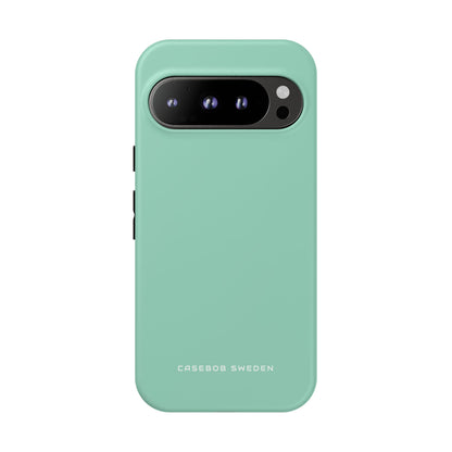 Mint Green Serenity Google Pixel 9 - Tough Phone Case