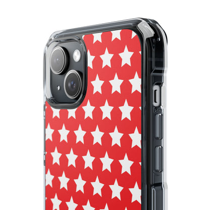 Red Star Symmetry iPhone Case - Impact
