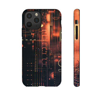 FuturTech Glare: Innovation Gradient - Protective Phone Case