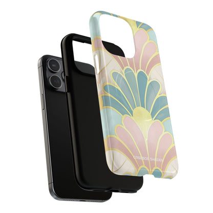 Pastel Deco Elegance - Tough + MagSafe® iPhone 15 Phone Case