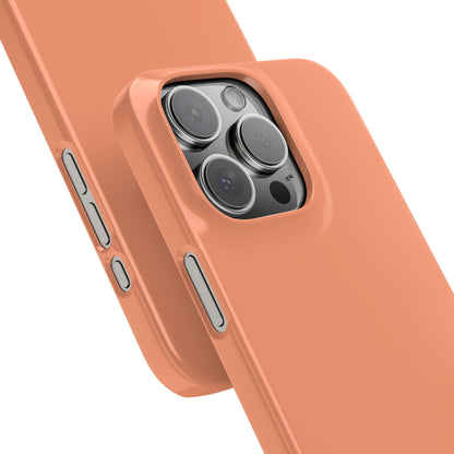 Light Salmon iPhone 16 - Slim Phone Case