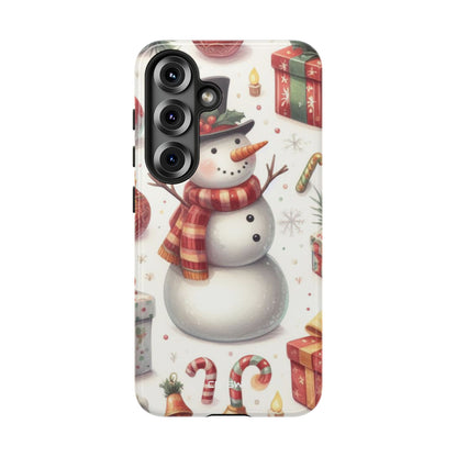 Snowman Wears Scarf - Samsung Case