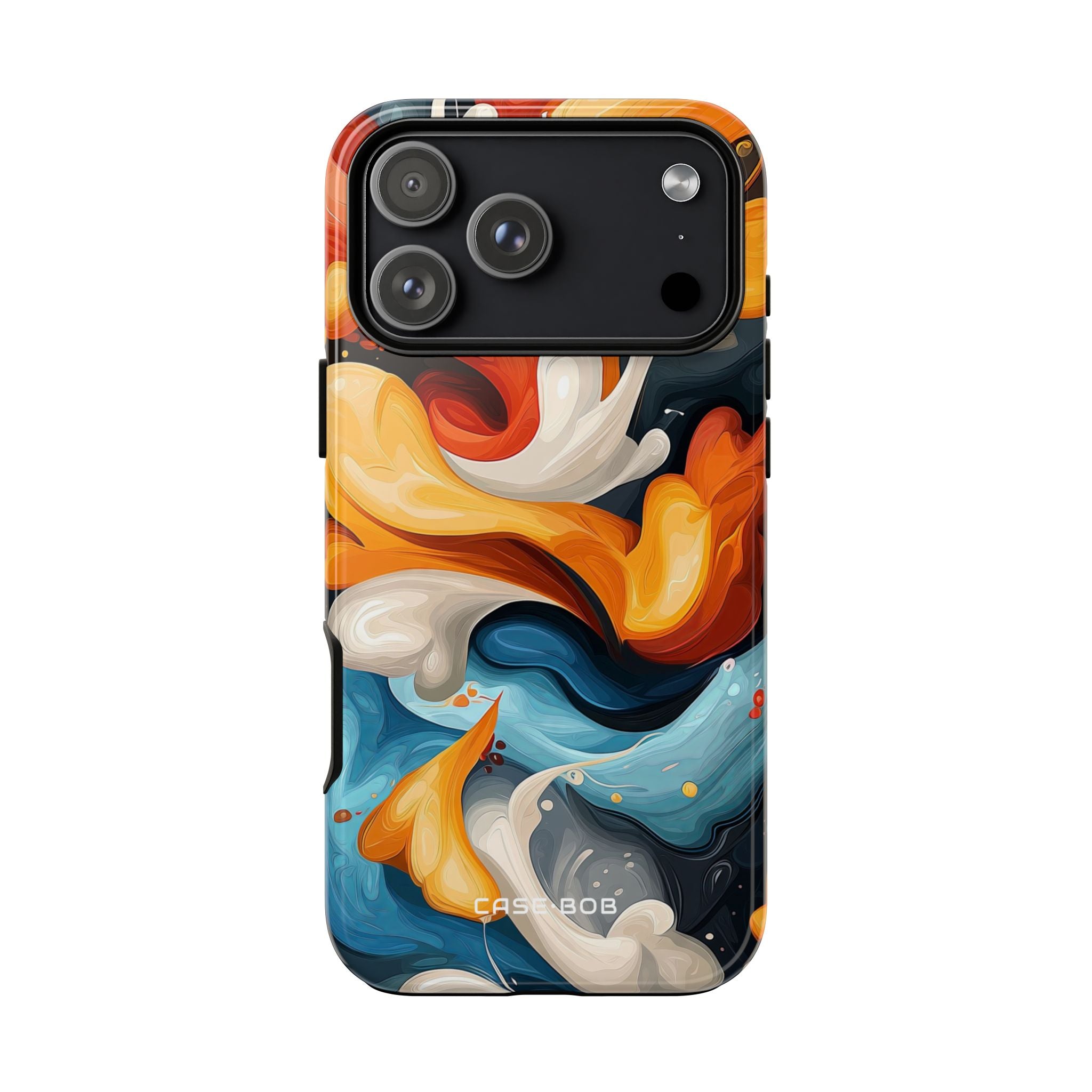 Crimson Ribbon iPhone 17 Pro Max Case - Tough