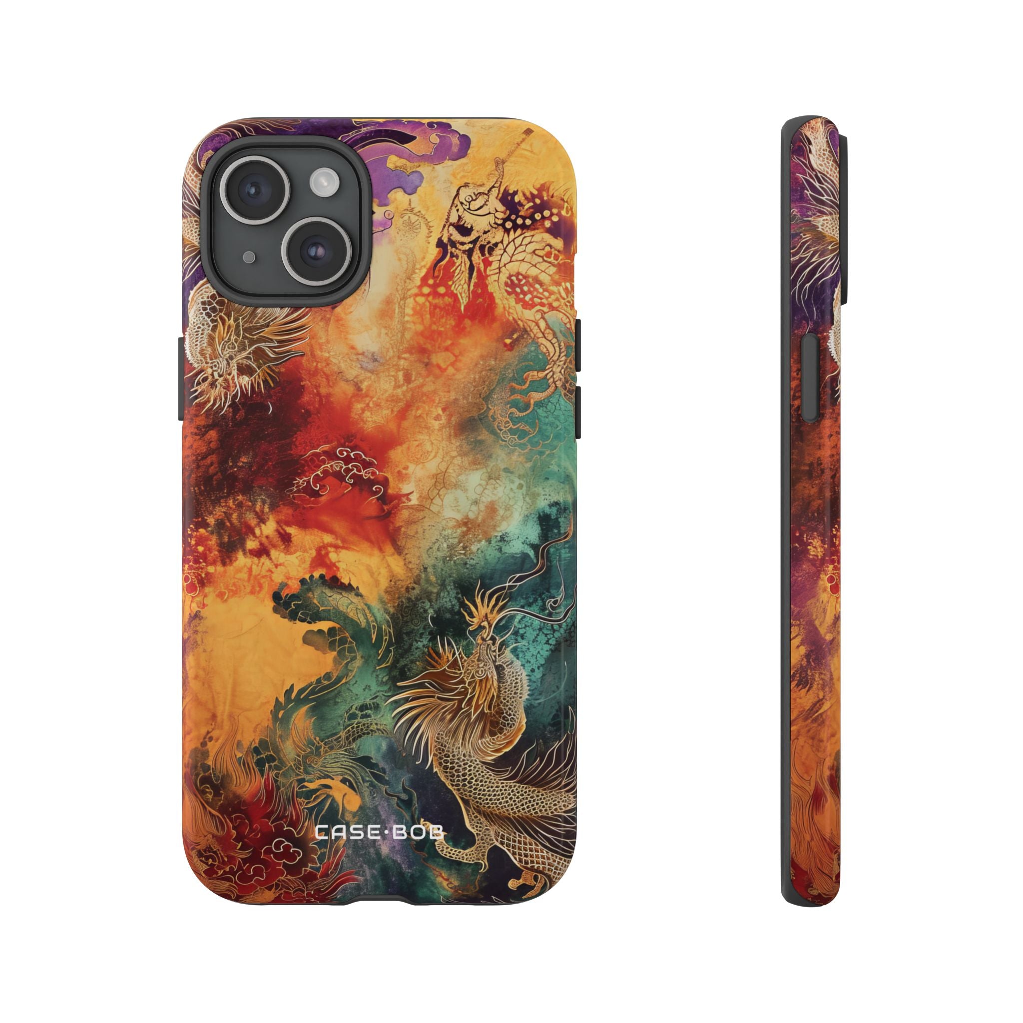 Dragon Ember iPhone 15 Plus Case - Tough