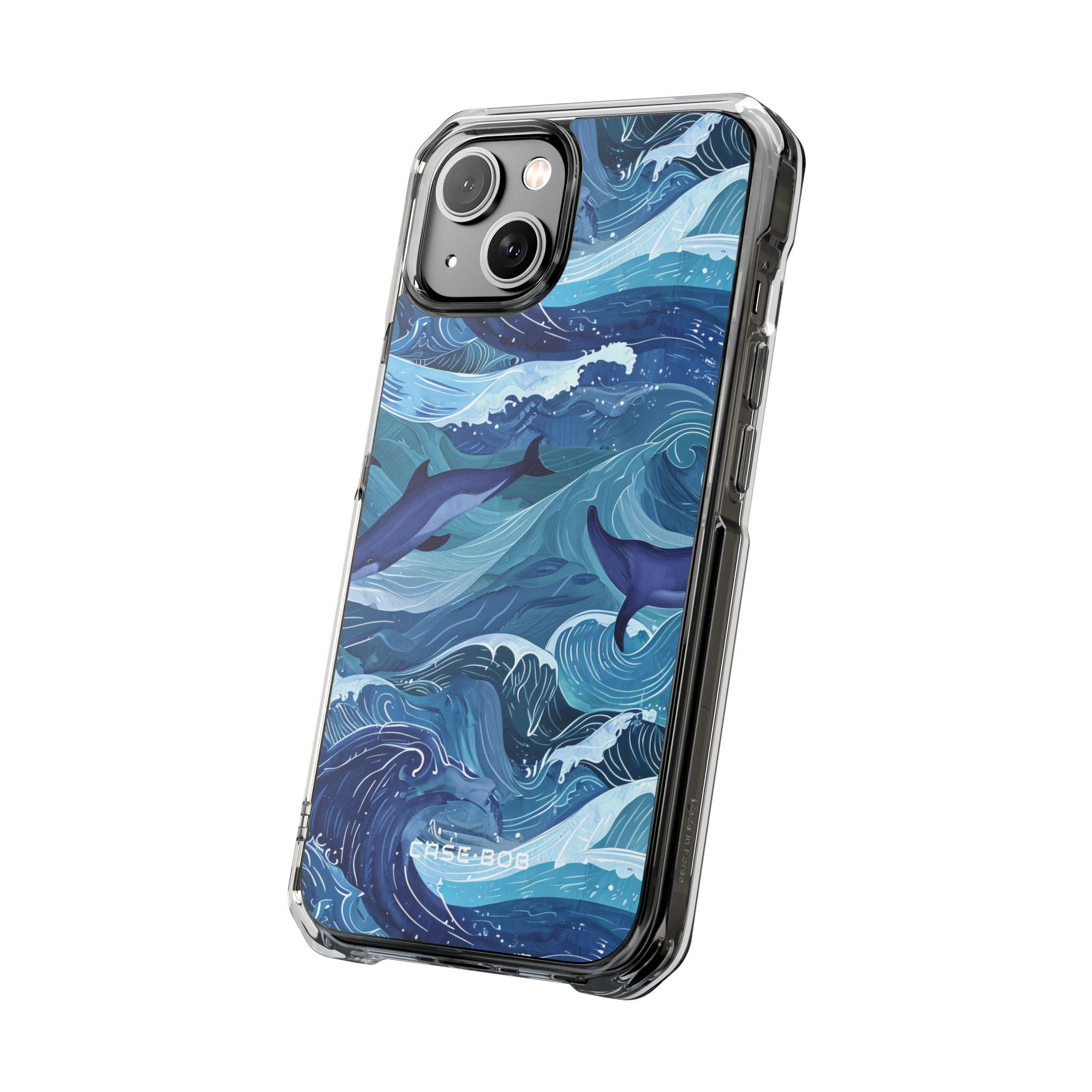 Dolphin Waves iPhone 14 Case - Impact