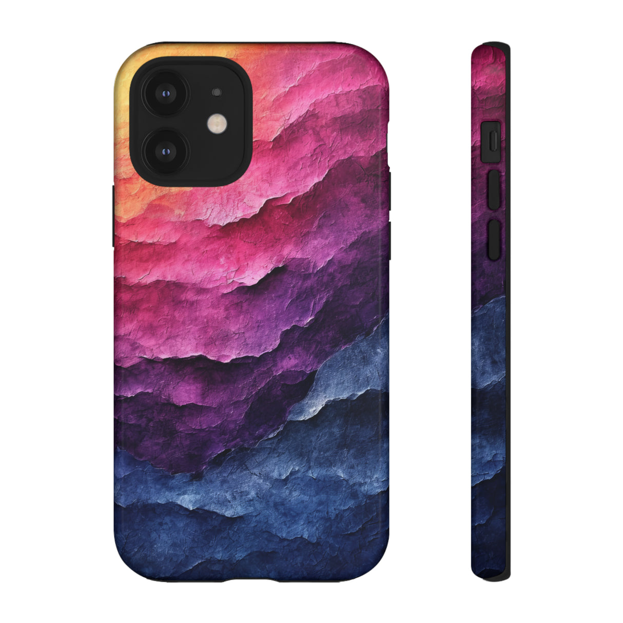 Pastel Wave Symphony - Protective Phone Case