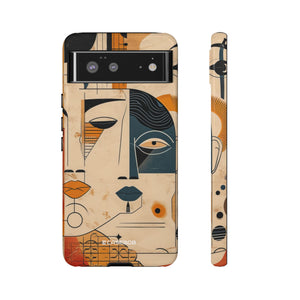 Cubist Introspection | Protective Phone Case for Google Pixel