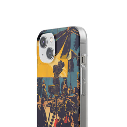 Golden Era Cinematic Spotlight iPhone 14 - Flexi Phone Case