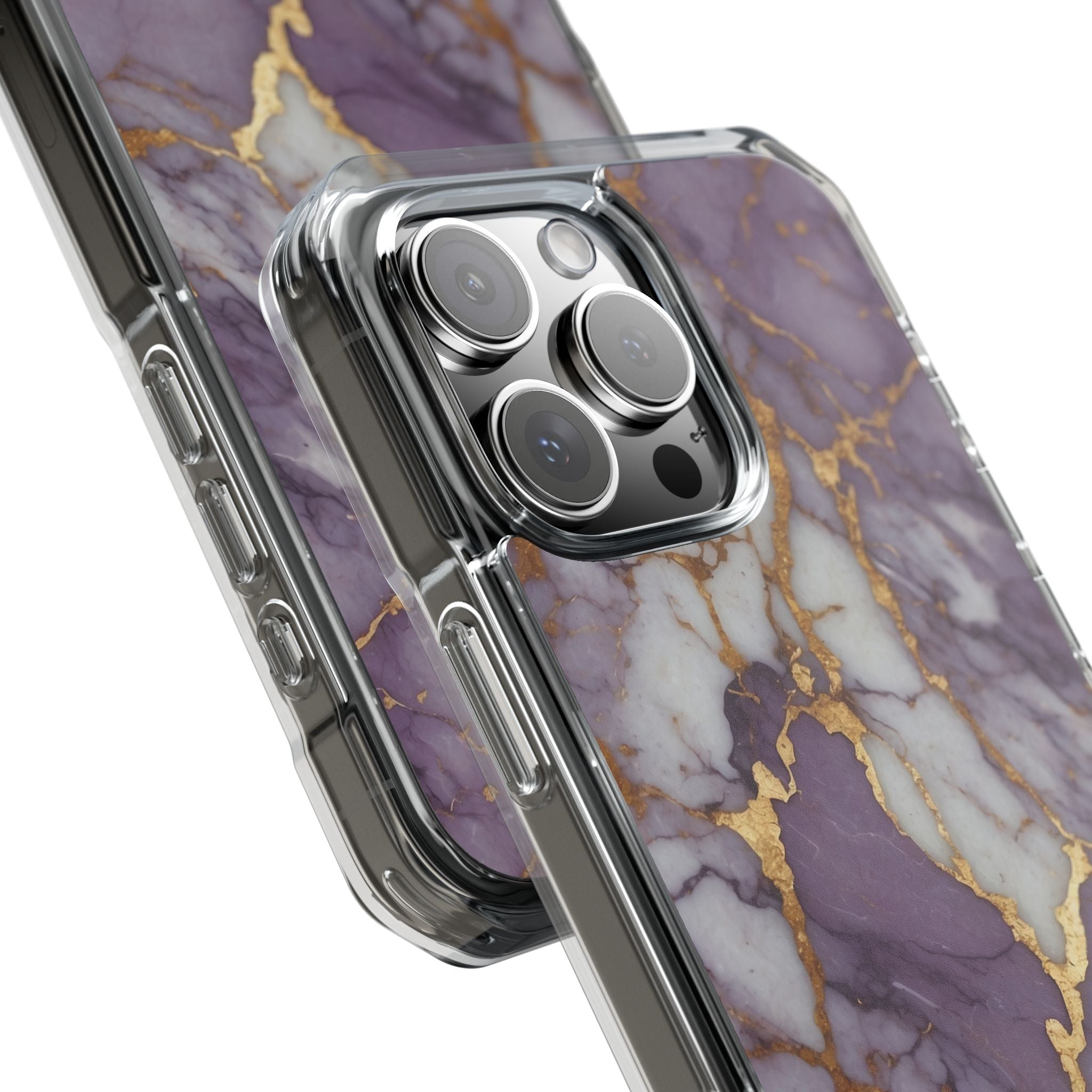 Lavender Veins Flow iPhone Case - Impact