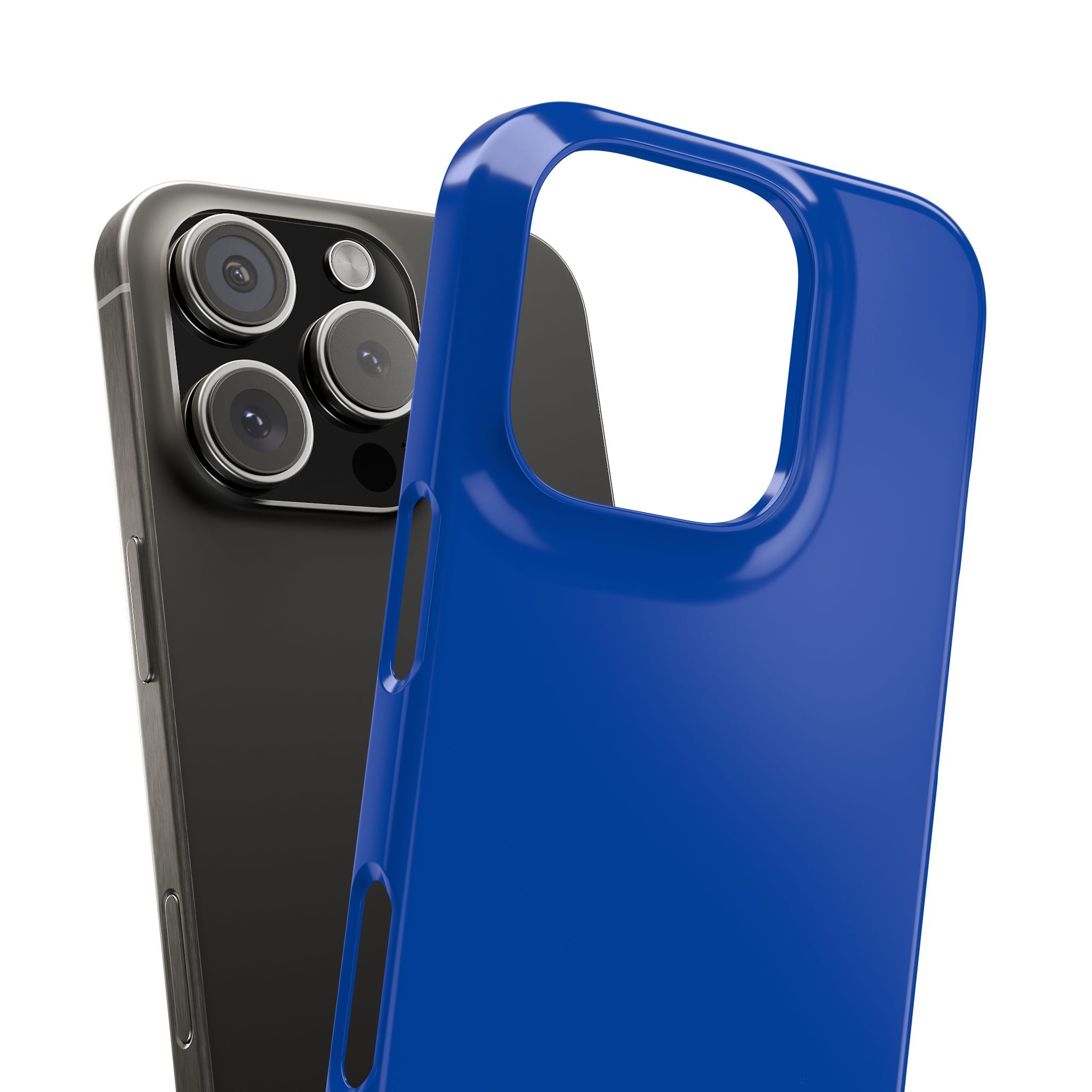 Cobalt Blue - Slim iPhone 16 Phone Case