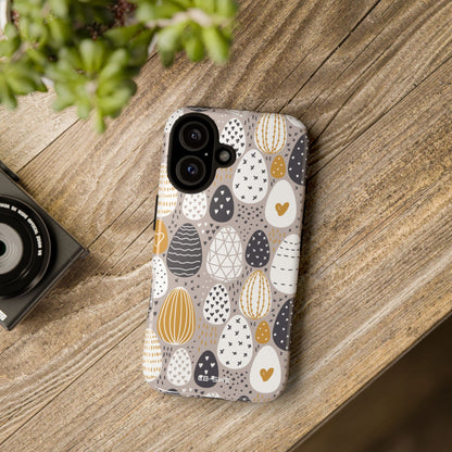 Easter Eggs Playful - iPhone Case