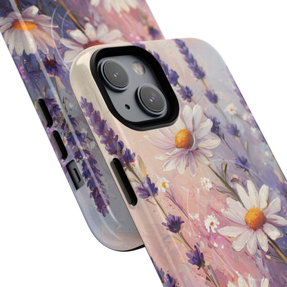 Daisy Lavender Bloom iPhone 14 Plus Case - Tough+