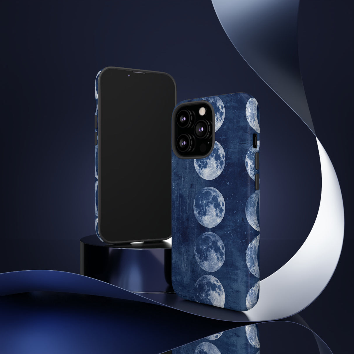 Lunar Phases Serenity - Protective Phone Case