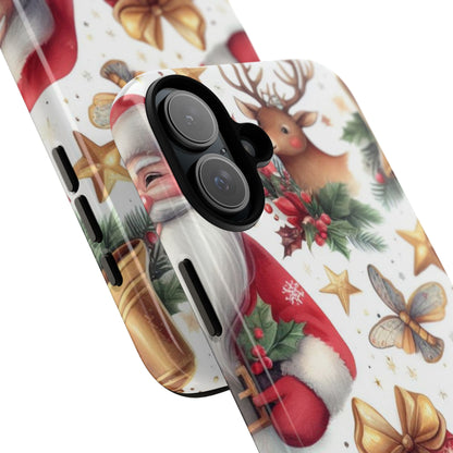 Santa Delivers Joy - iPhone Case