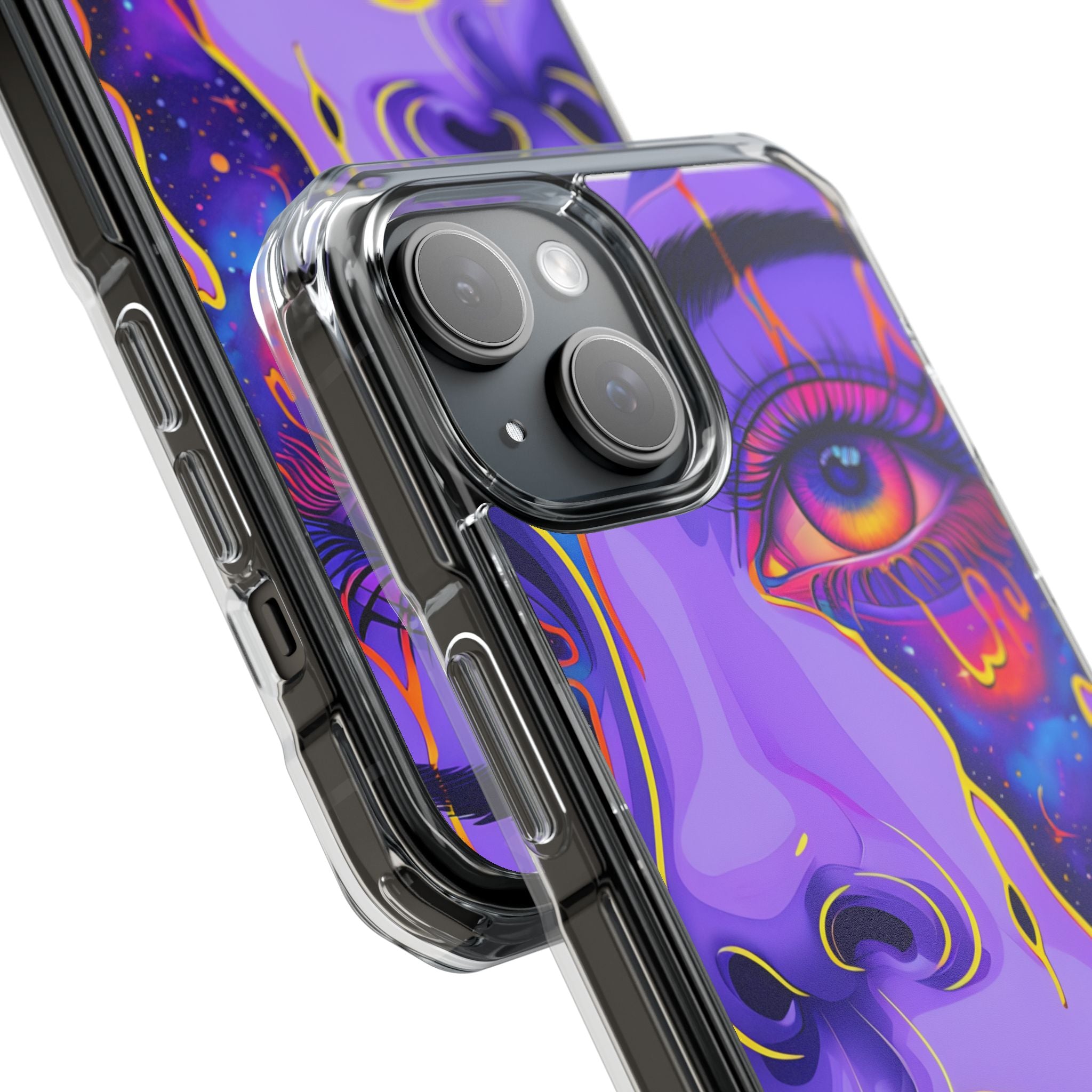 Cosmic Dreamscape Eye iPhone Case - Impact