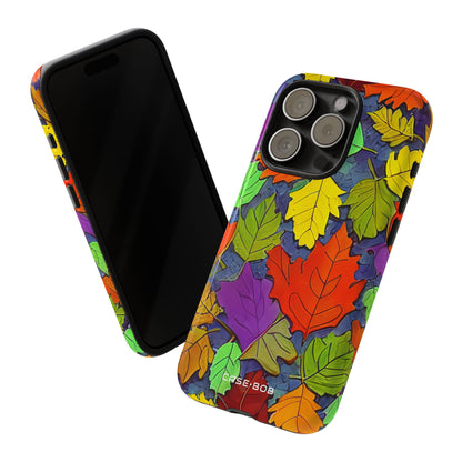 Vivid Leafburst iPhone 15 Pro Case - Tough