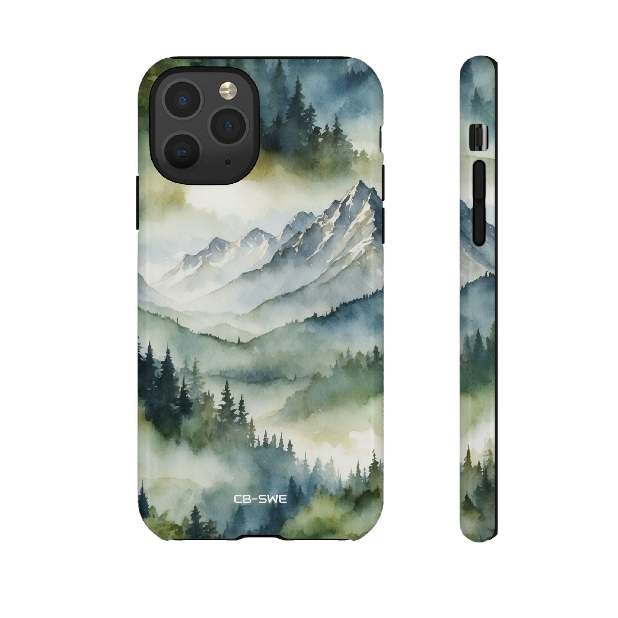 Misty Peaks Emerge - iPhone Case