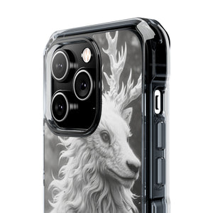 Majestic Forest Guardian - Phone Case for iPhone (Clear Impact - Magnetic)