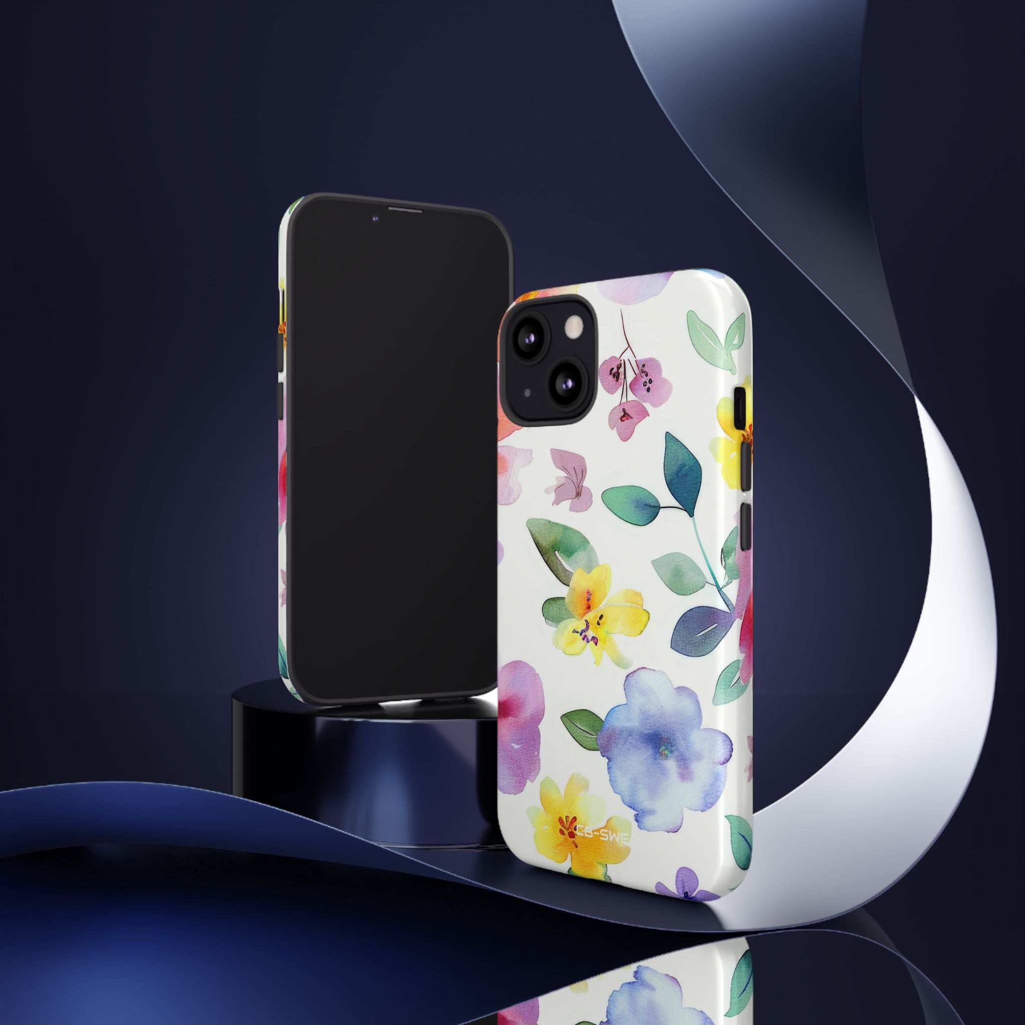 Whimsical Watercolor Florals - iPhone Case