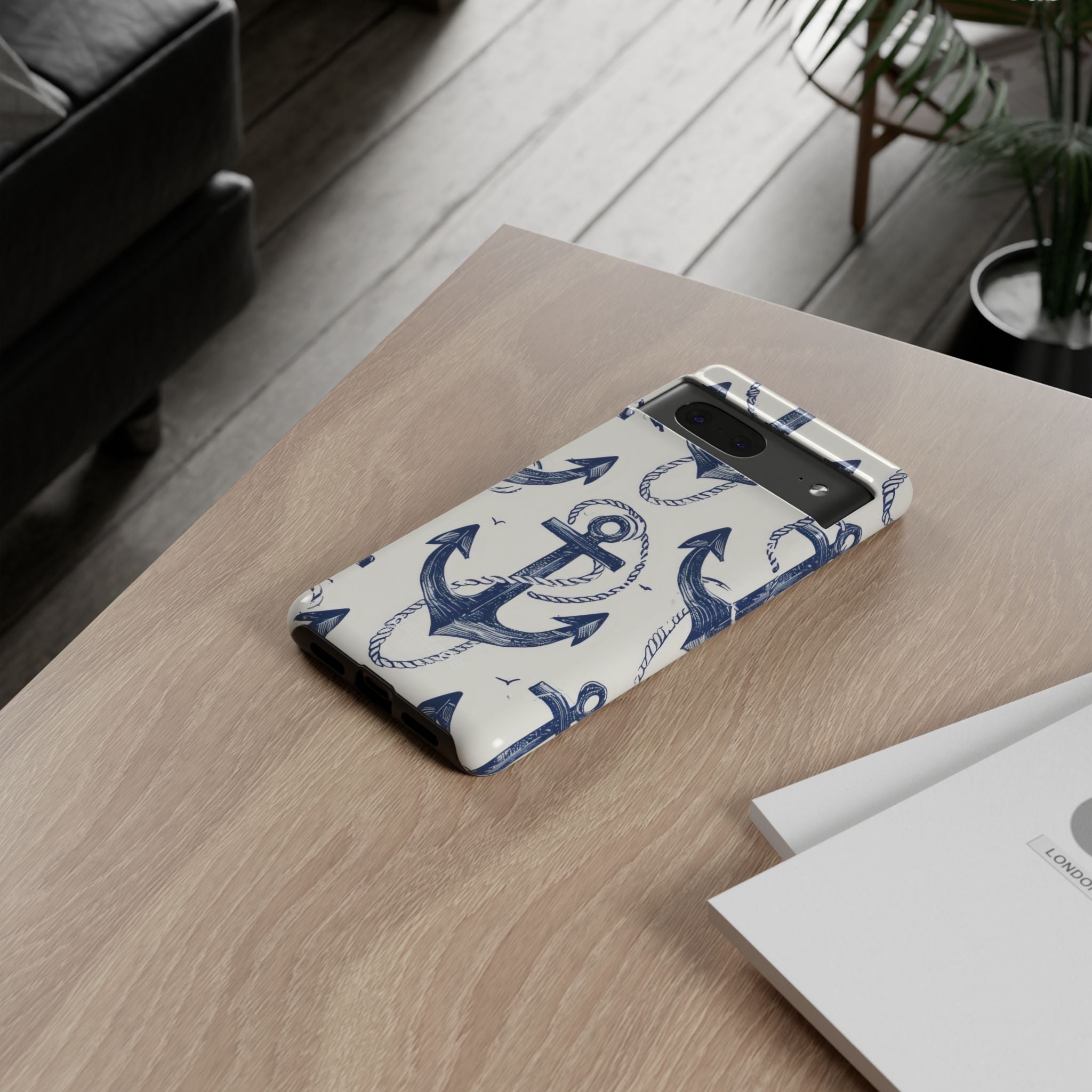 Arazzo con ancora blu navy Google Pixel 7 - Tough