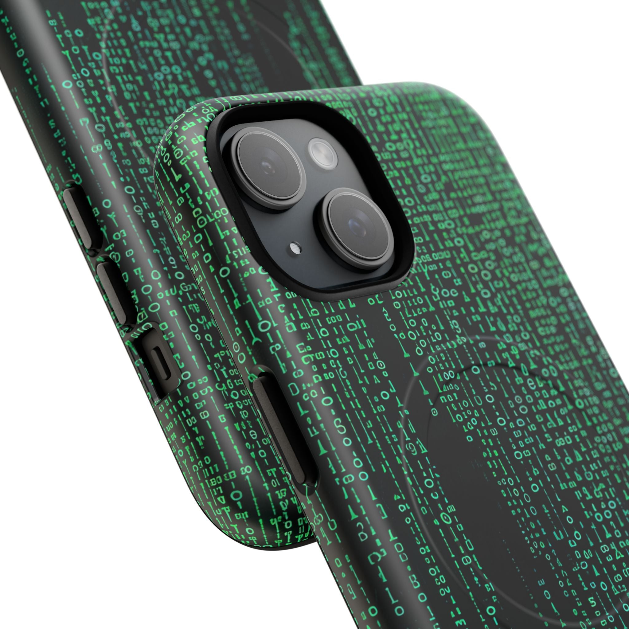 Matrix Gradient Flow iPhone 15 | Tough+ Phone Case