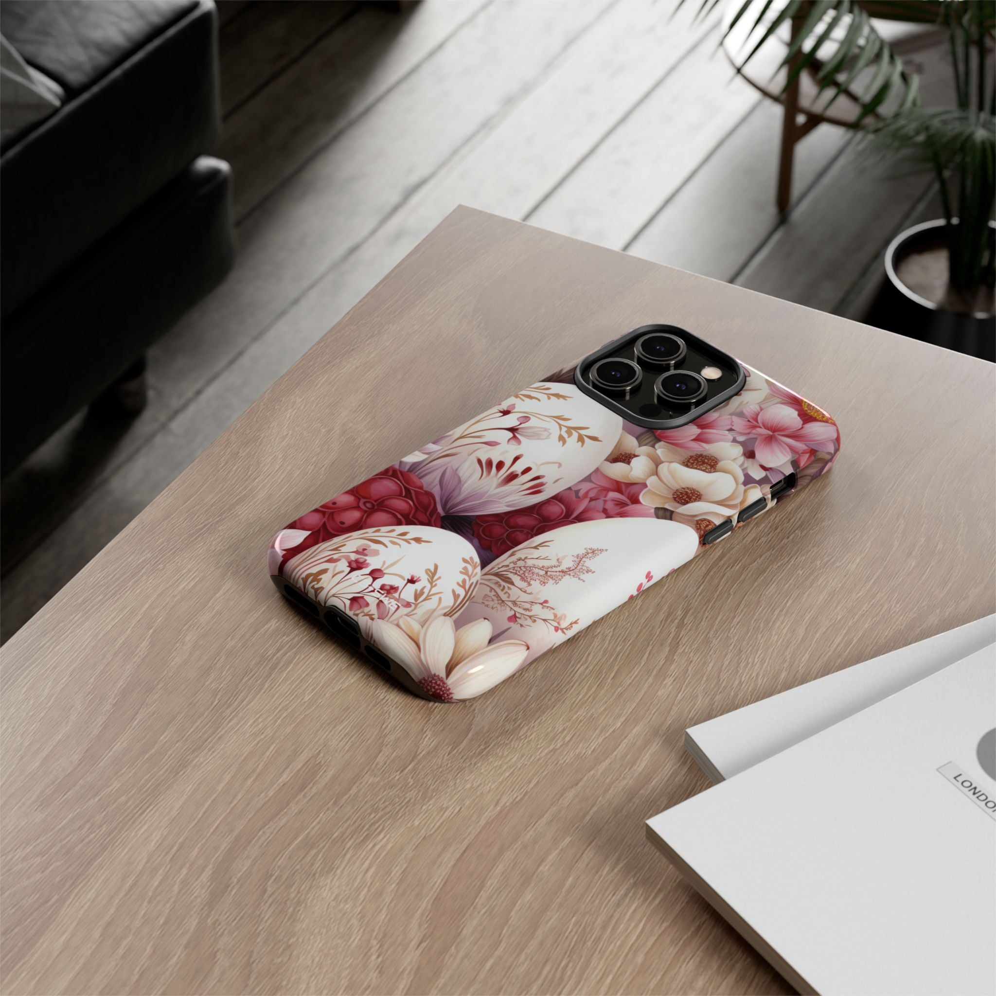 Floral Eggs Bloom - iPhone Case