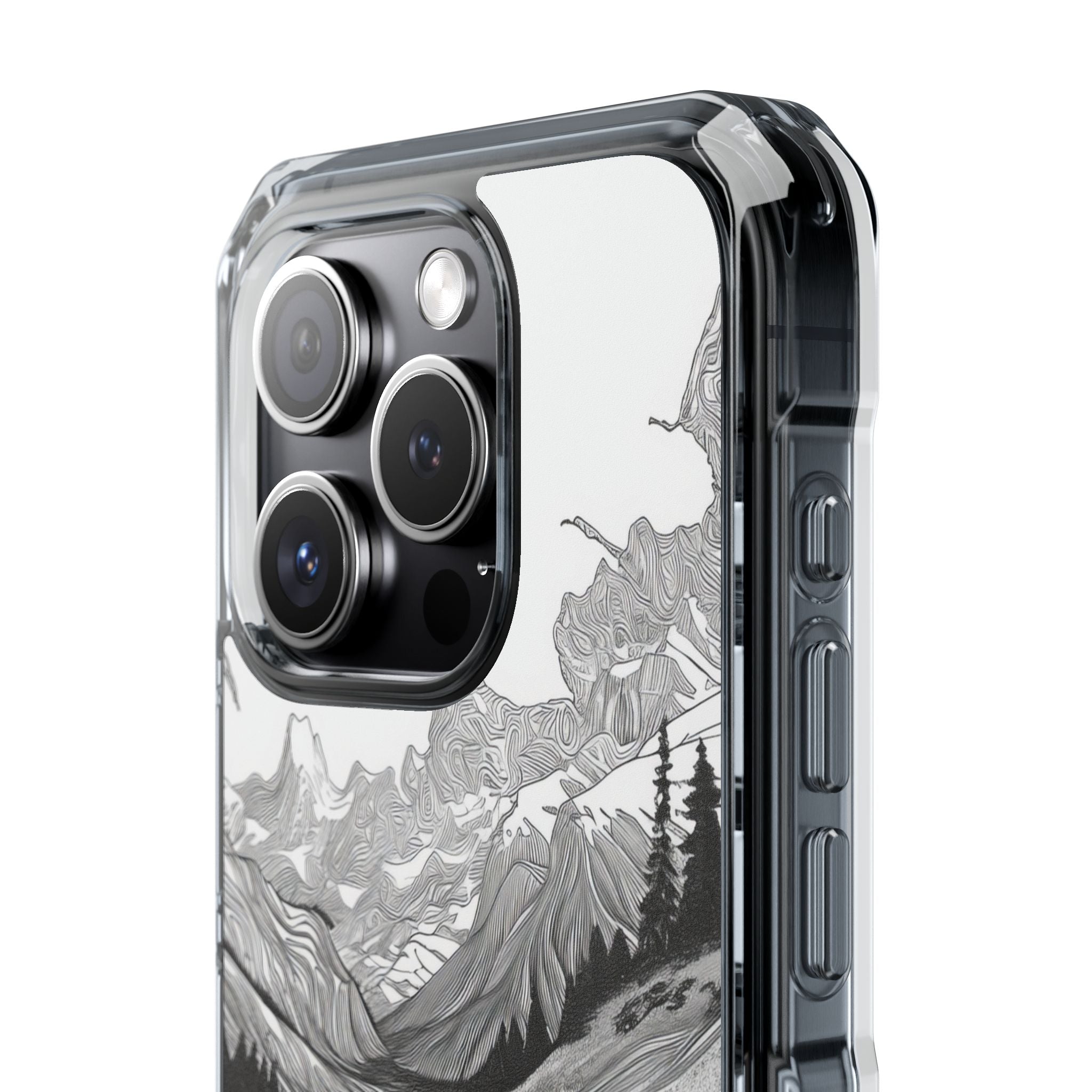 Monochrome Serenity - Phone Case for iPhone