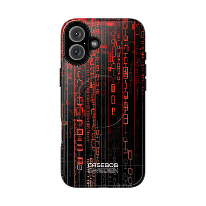 Neon Circuit Dreams iPhone 16 - Tough+