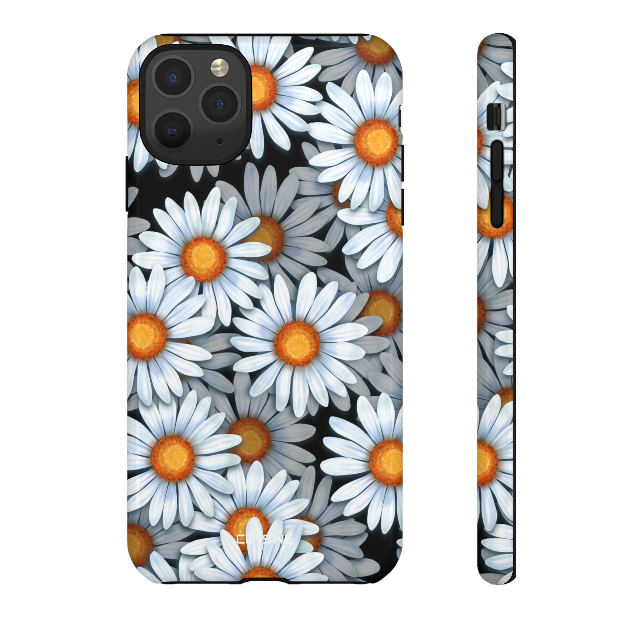 Daisies In Contrast - iPhone Case