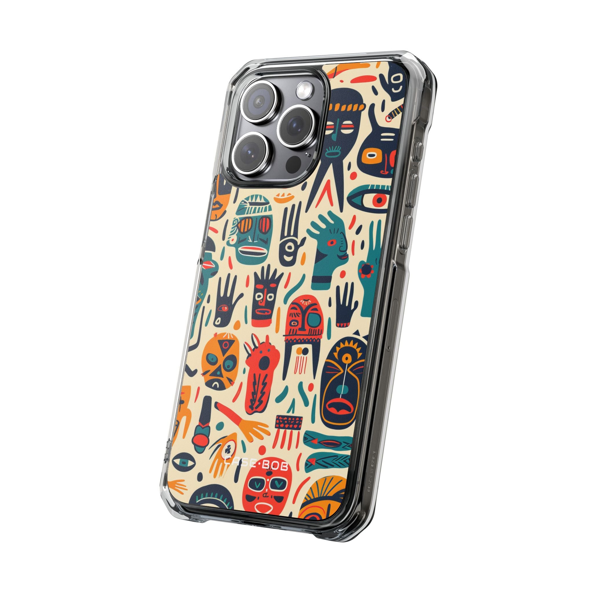 Vivid Faces iPhone 15 Pro Max Case - Impact