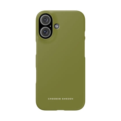 Olive iPhone 16 - Slim Phone Case