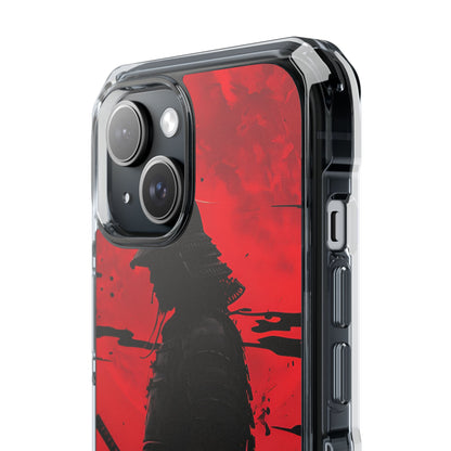 Red Samurai Shadow iPhone Case - Impact