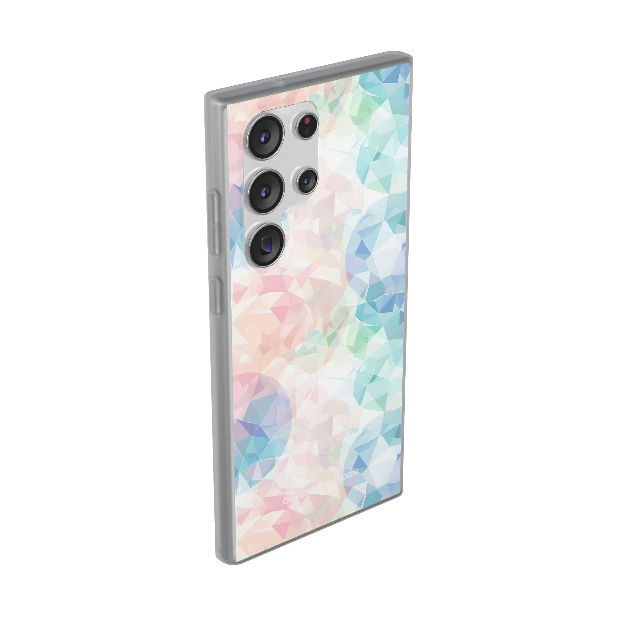 Pastel Geometry Background - Flexi Samsung S23 Phone Case