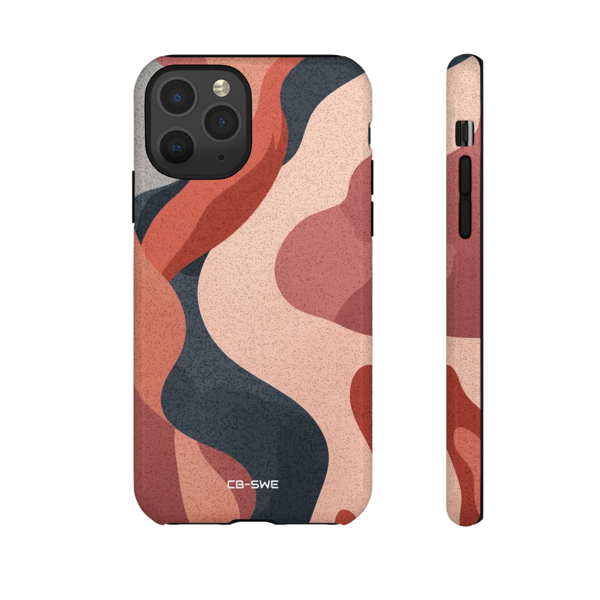 Flowing Earth Tones - iPhone Case