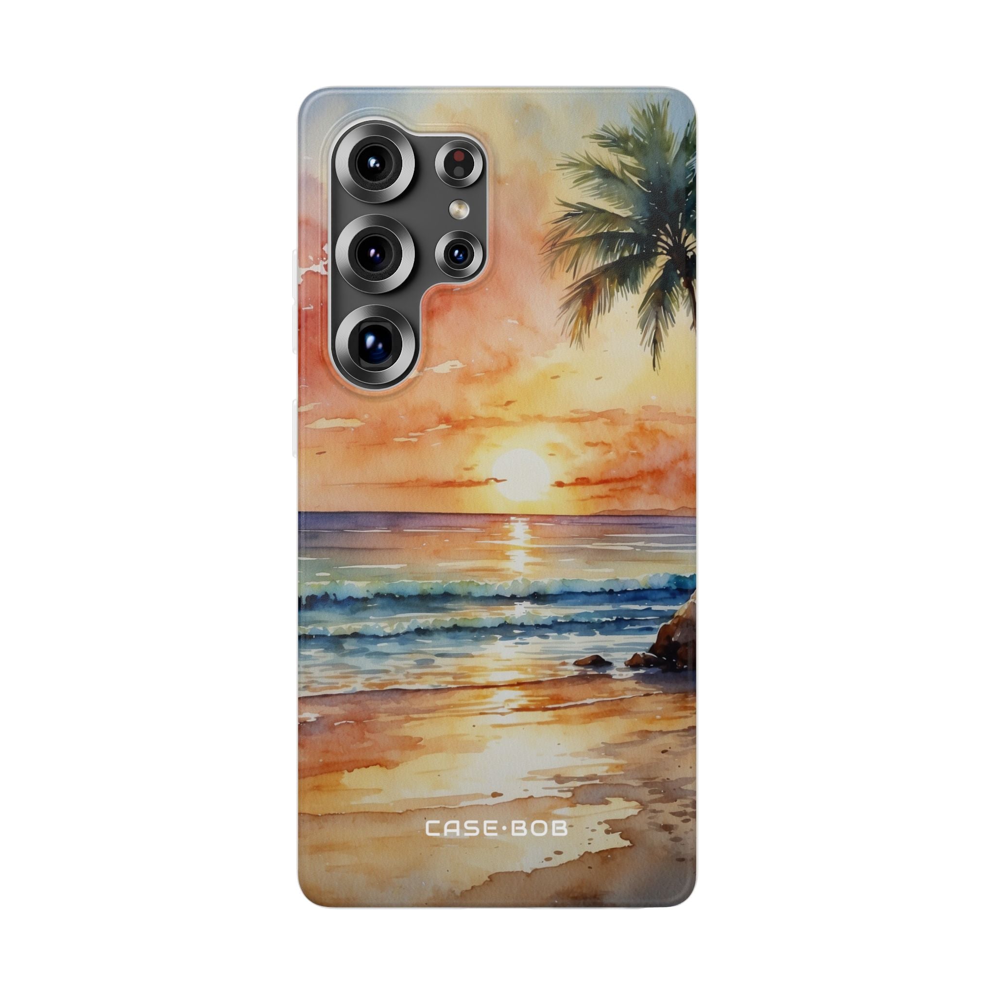 Sunset Palm Samsung S25 Ultra Case - Soft