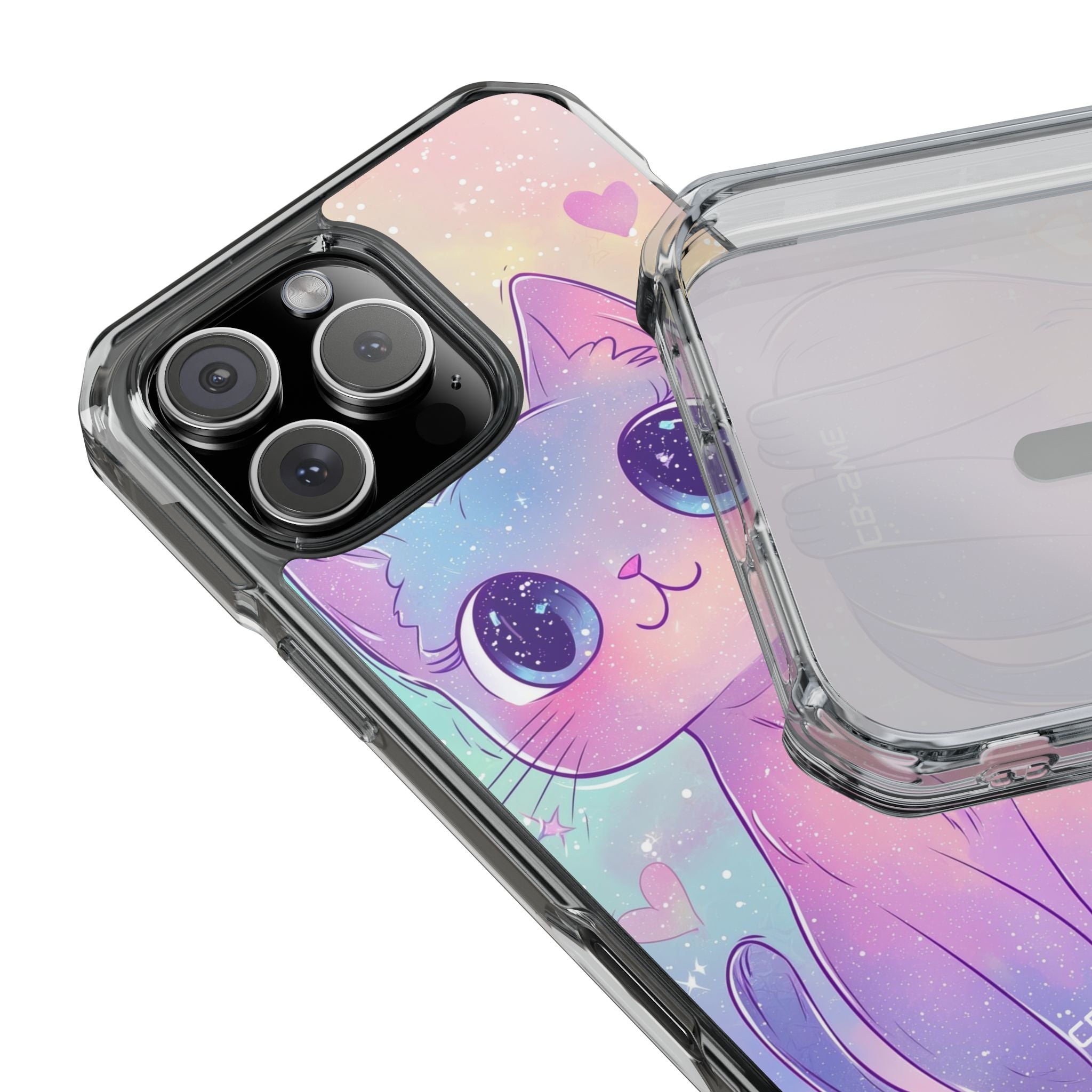 Sparkling Cat Smiles iPhone Case - Impact