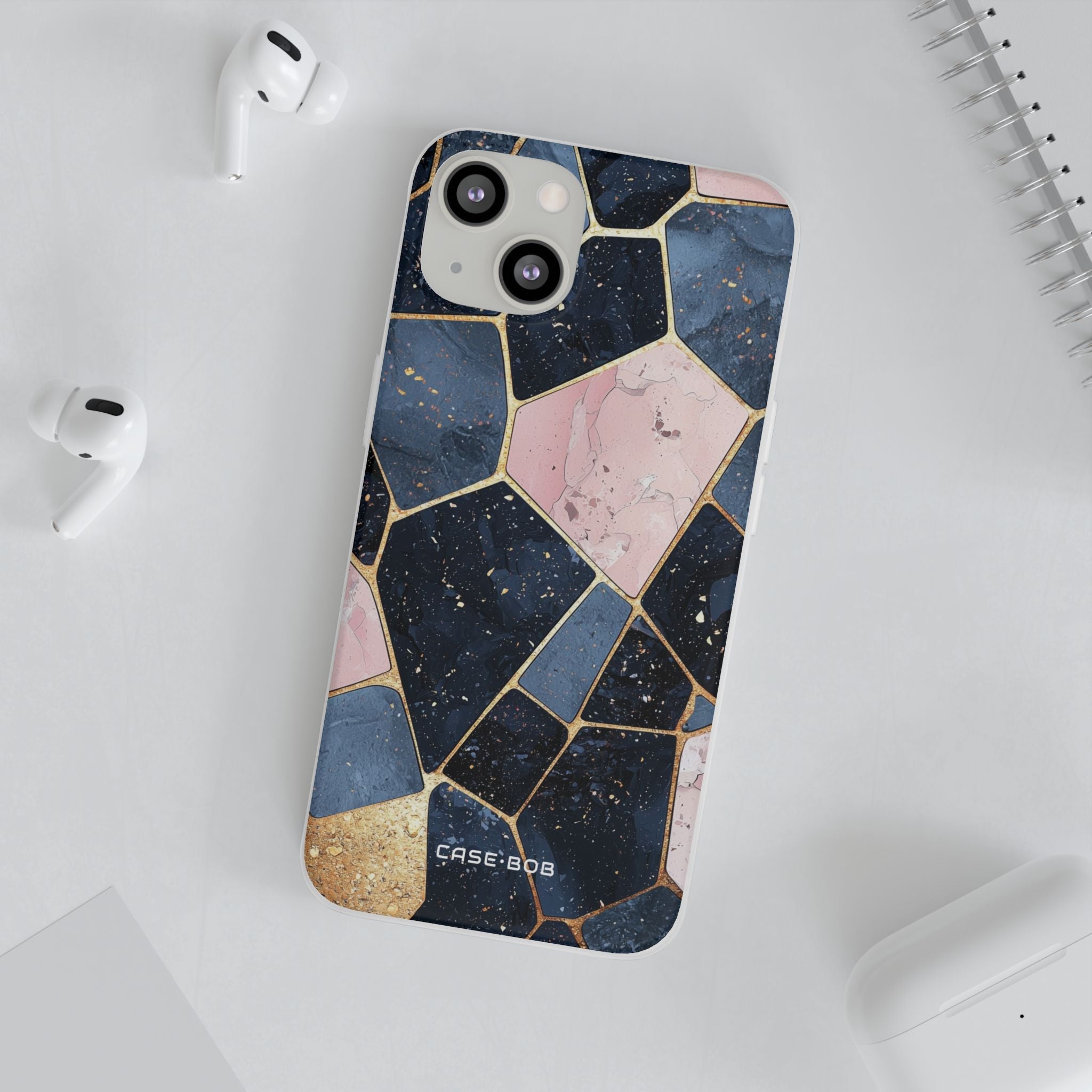 Golden Mosaic iPhone 13 - Soft