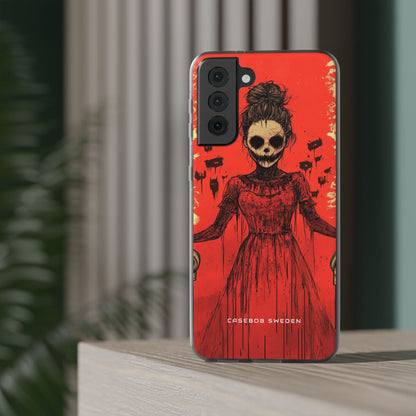 Haunting Scarlet Descent Samsung S21 - Flexi Phone Case