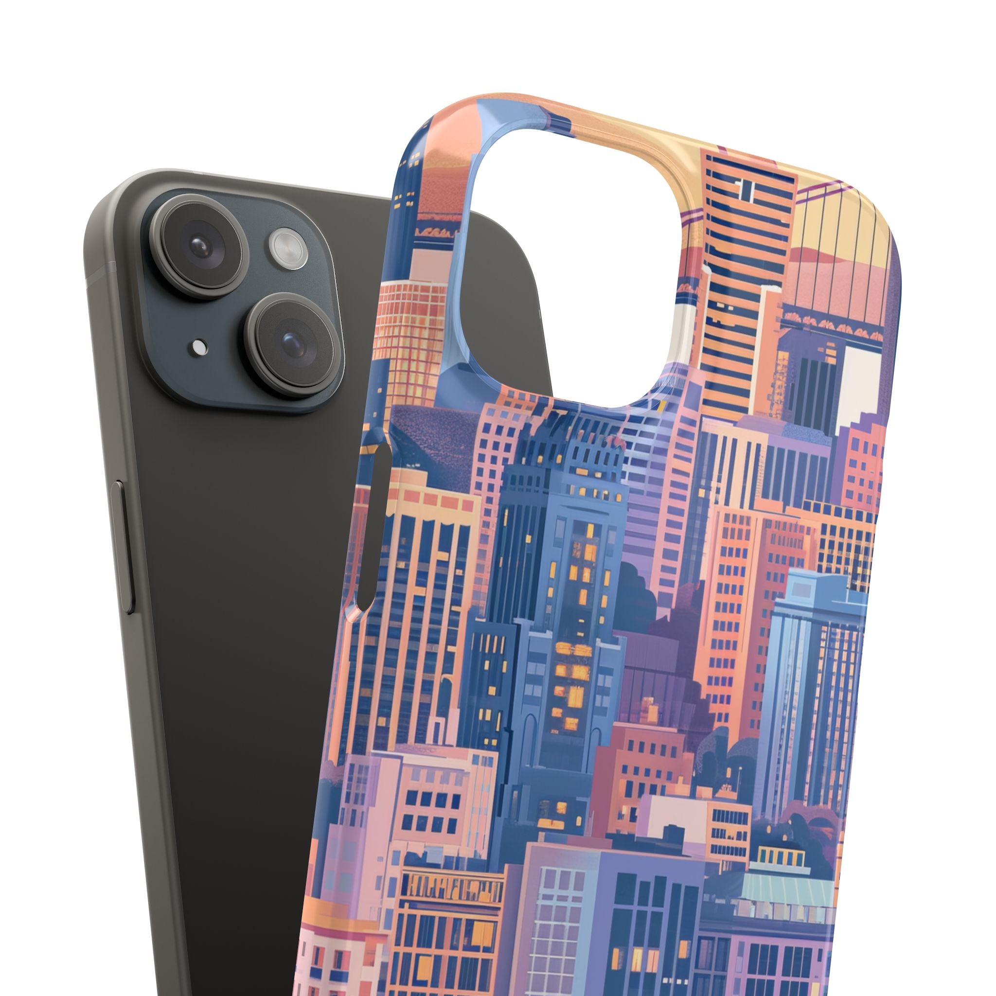 Urban Energy - Slim iPhone 15 Phone Case