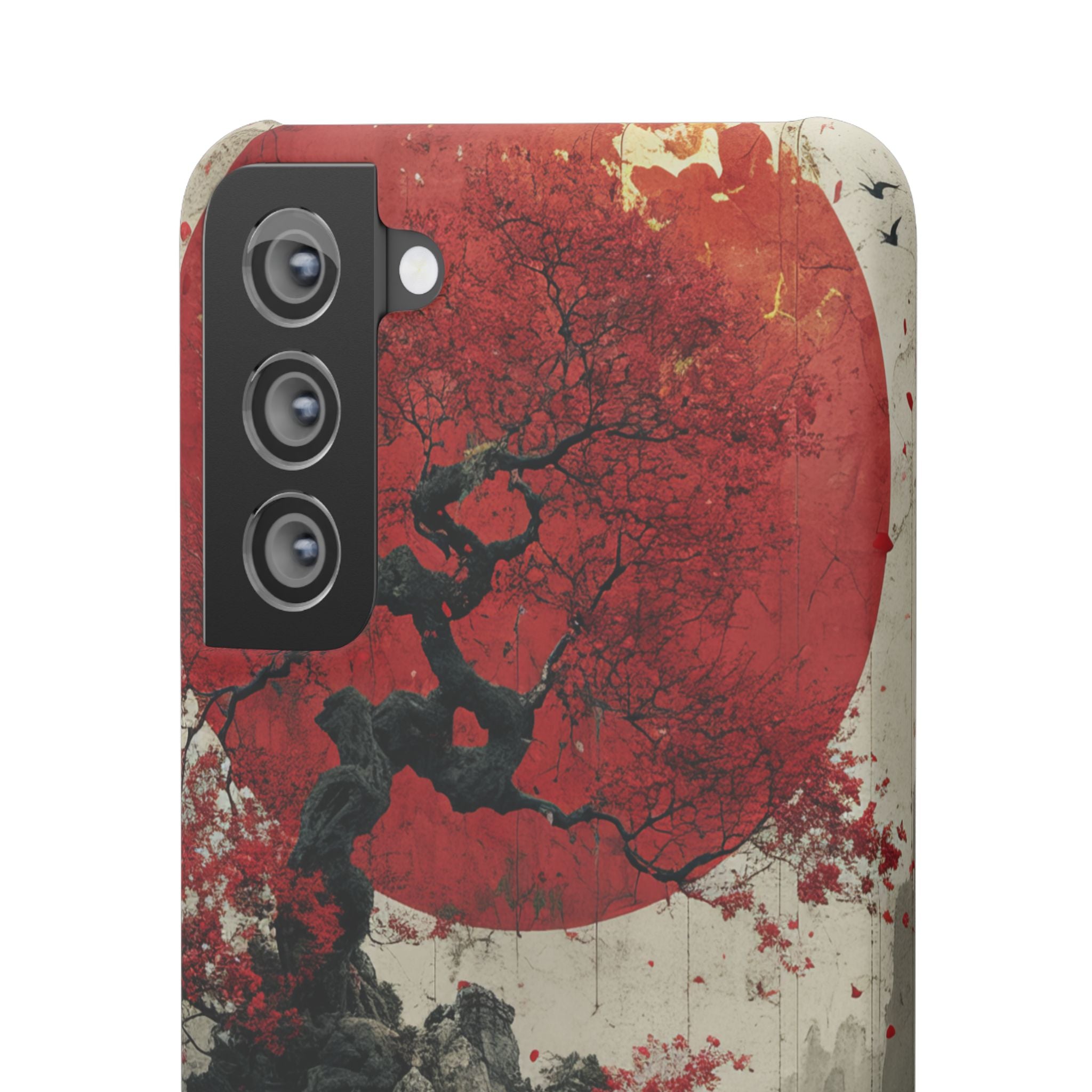 Zen Serenity in Red Harmony Samsung S21 - Slim Phone Case