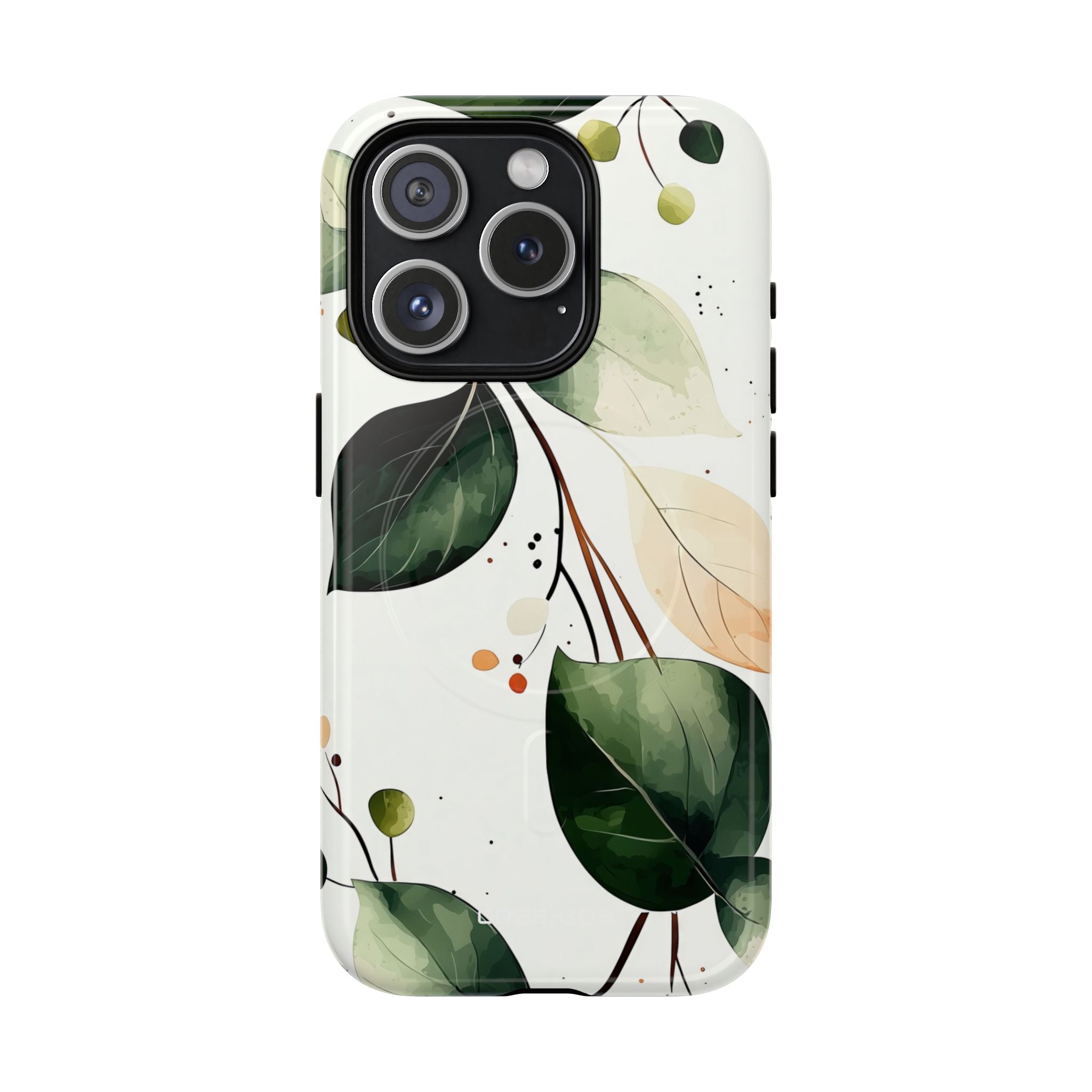 Greenberry Branch iPhone 15 Pro Case - Tough+